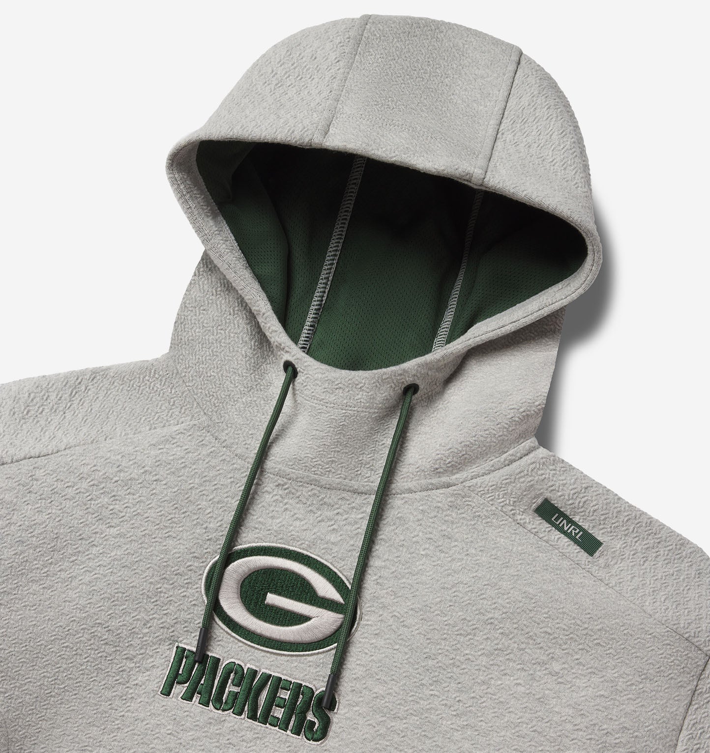 UNRL x Packers Ascend Hoodie Heather Gray L