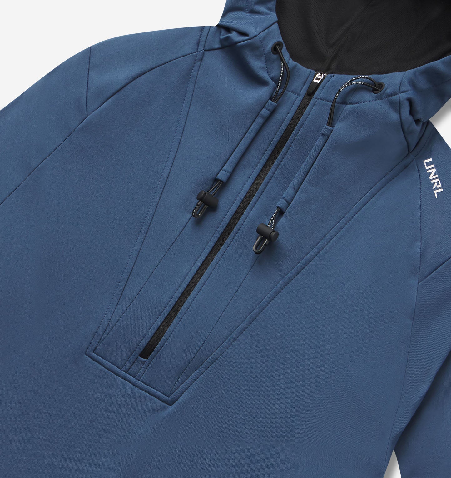 Crossover Half-Zip Hoodie