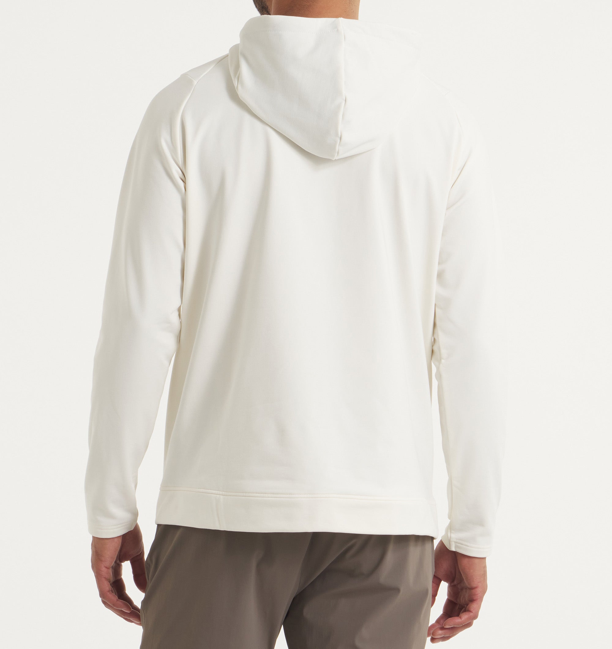 Crossover Half-Zip Hoodie