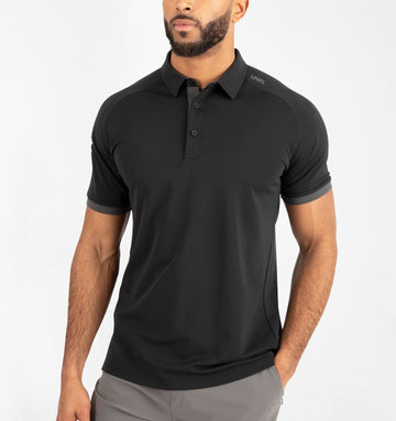kmart black polo
