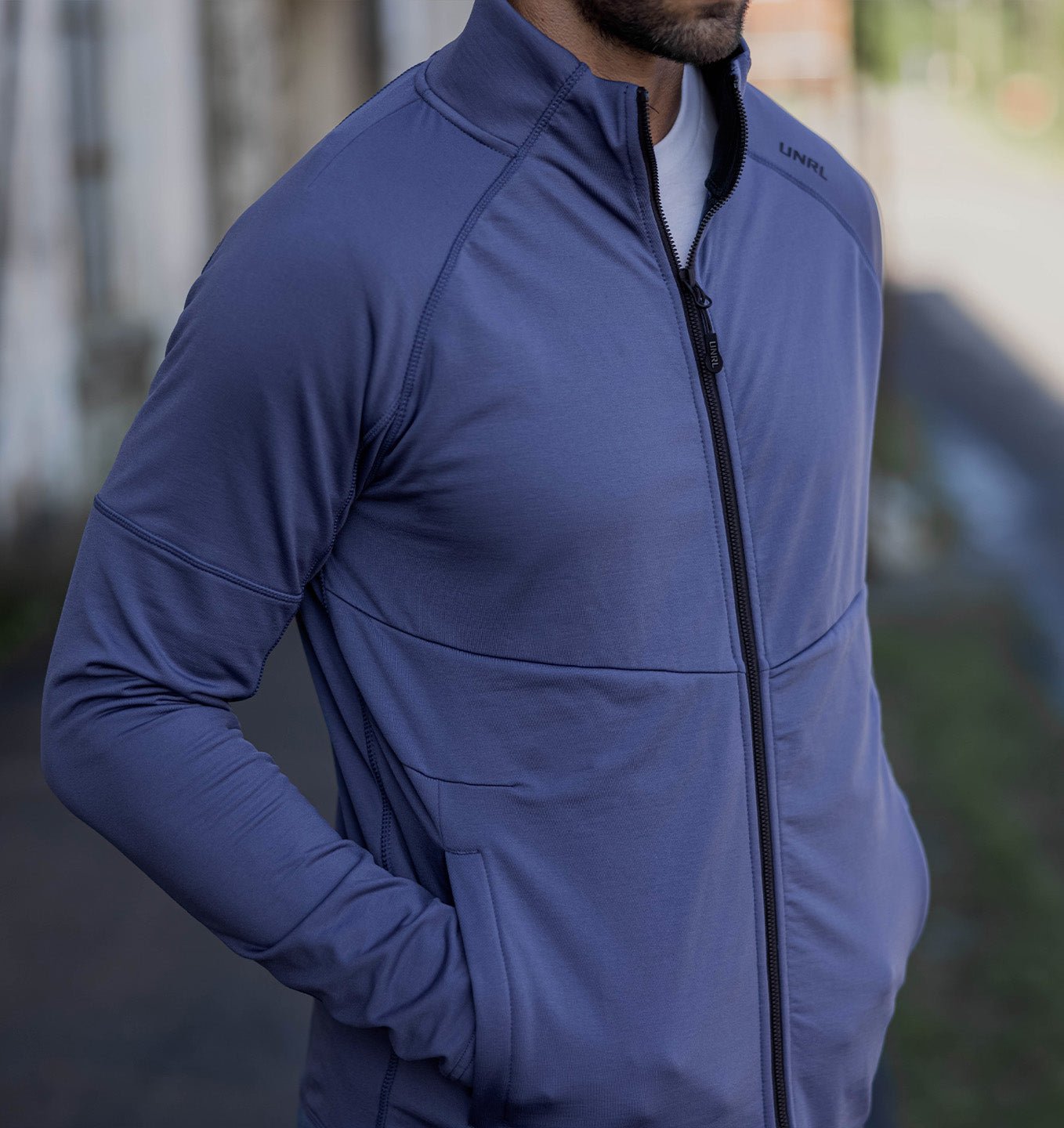 Transition Full Zip - Slate Blue - UNRL