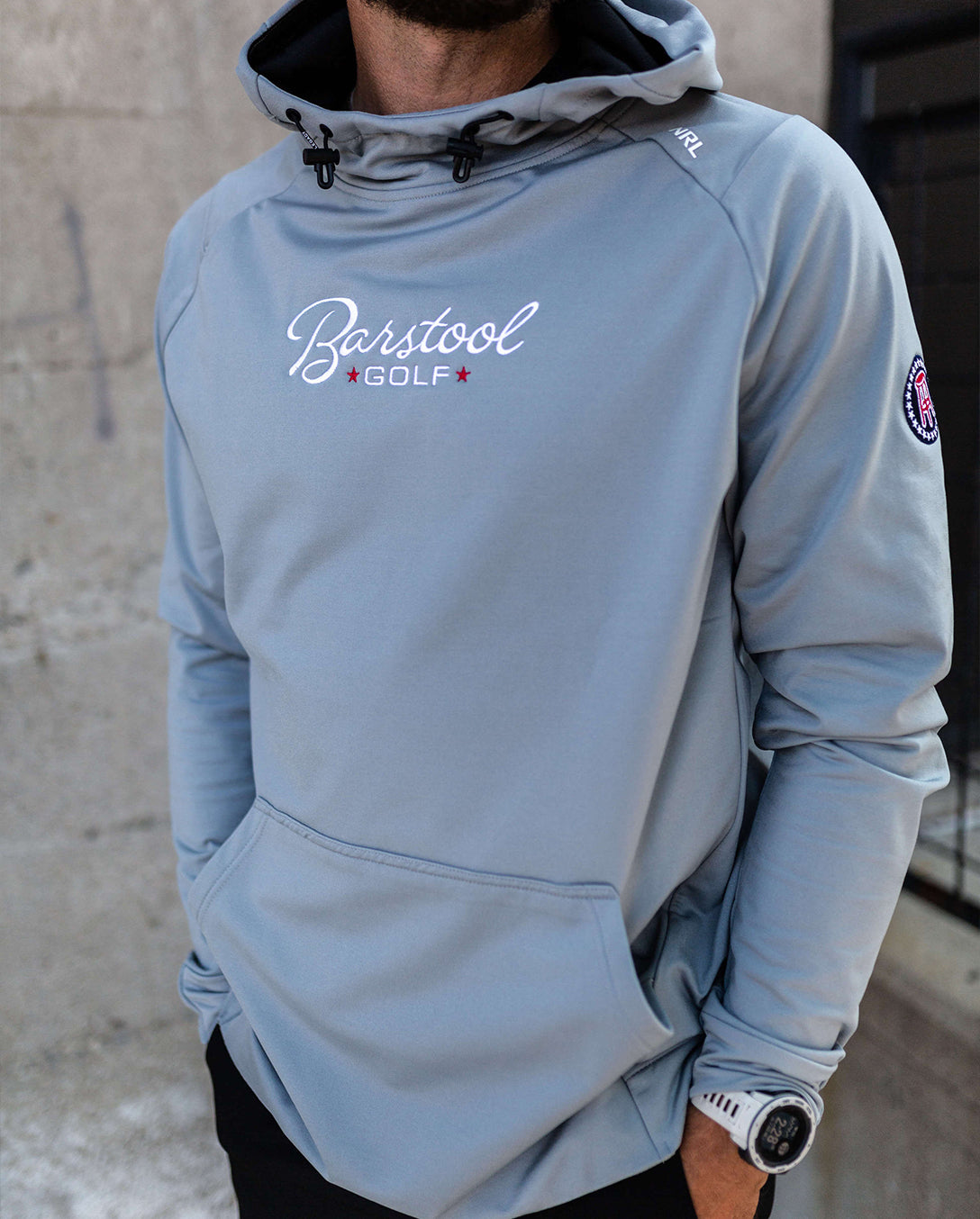 Barstool golf quarter online zip